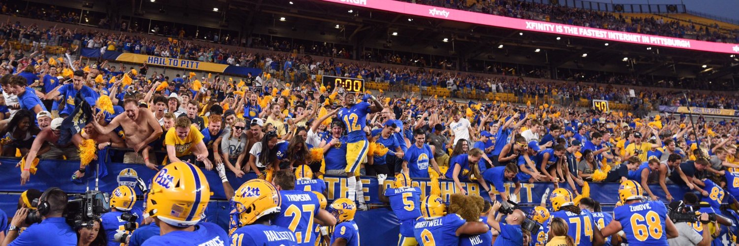 The Panther Pitt's banner