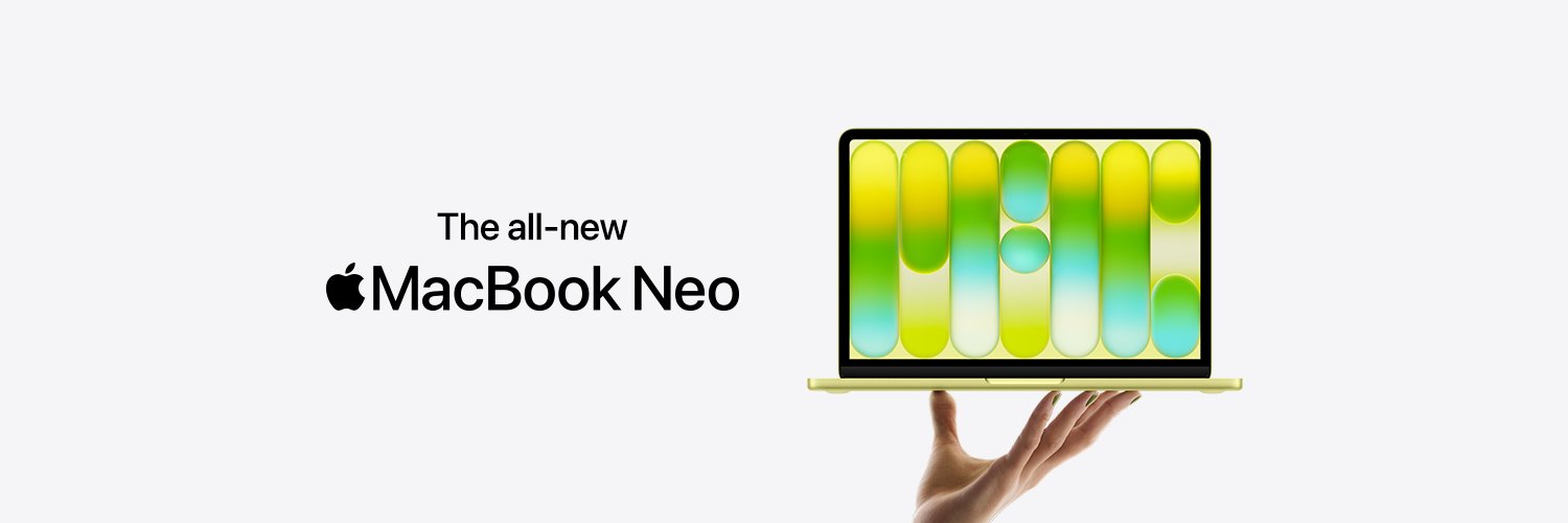 Apple's banner