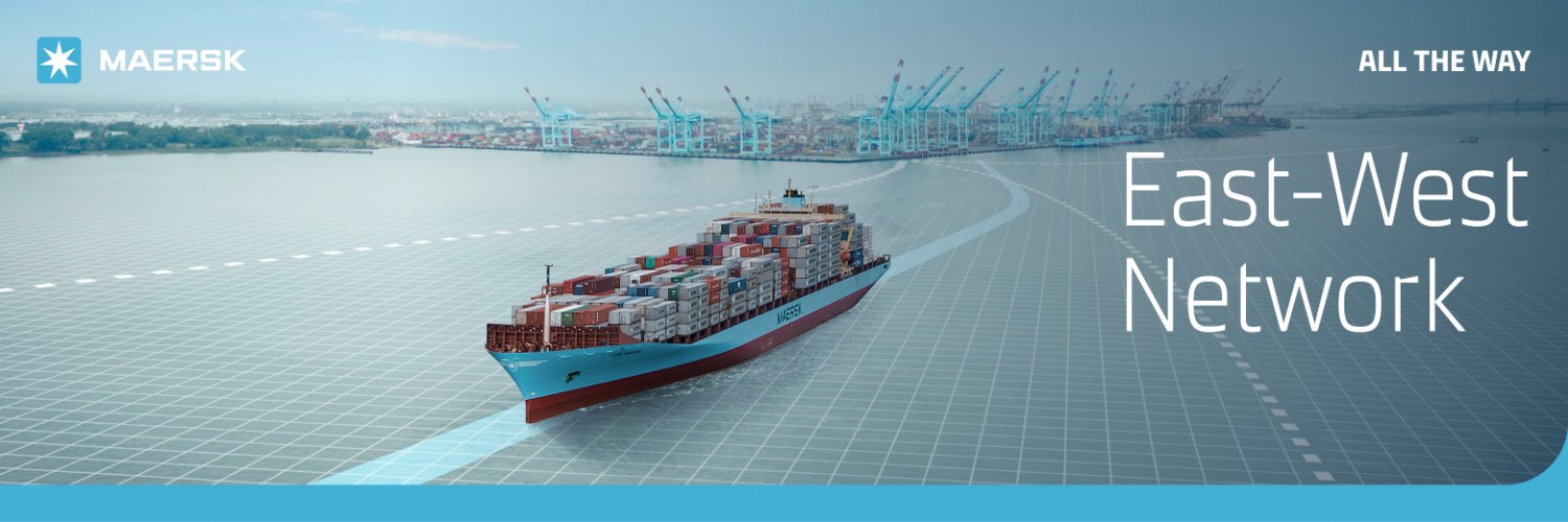 Maersk's banner