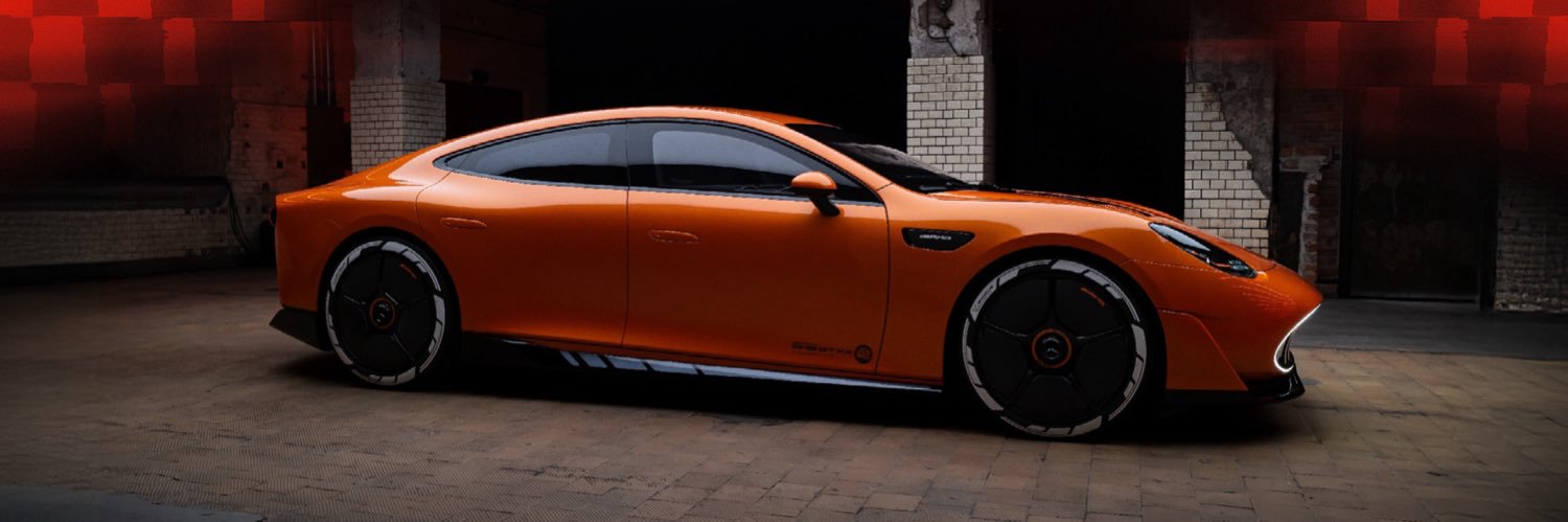 Mercedes-AMG's banner