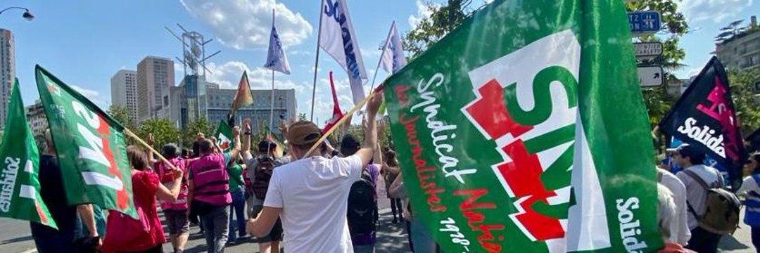 SNJ - premier syndicat de journalistes's banner