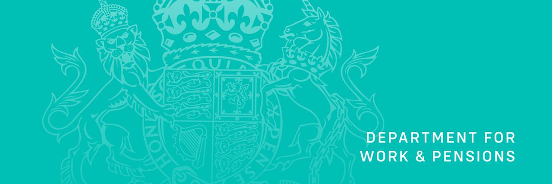 Department for Work and Pensions's banner