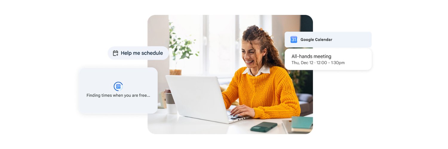 Google Calendar's banner
