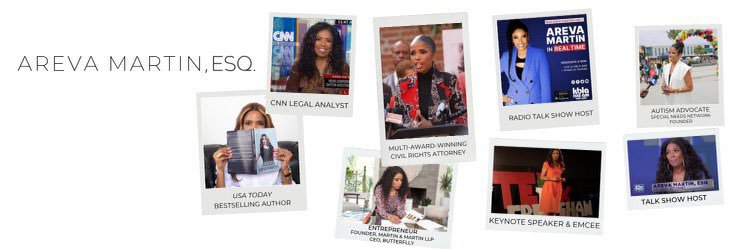 Areva Martin, Esq.'s banner