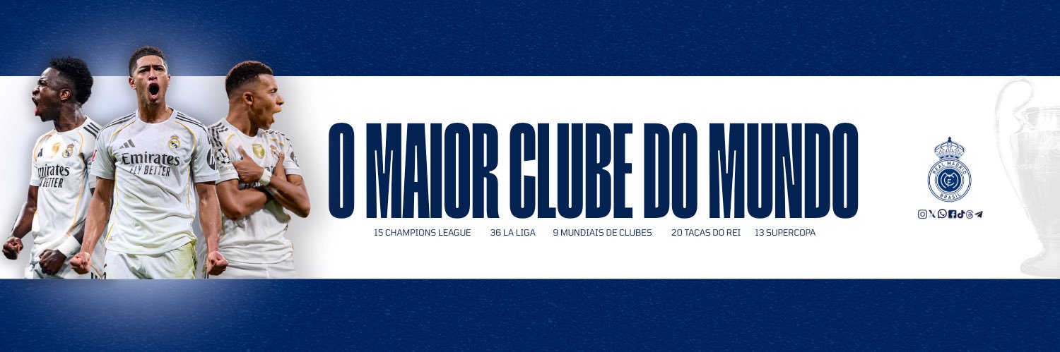 Real Madrid Brasil's banner