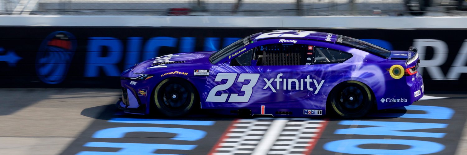 Xfinity Racing's banner