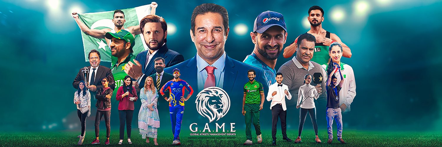 𝗚 𝗔 𝗠 𝗘 - Sports Management Agency's banner