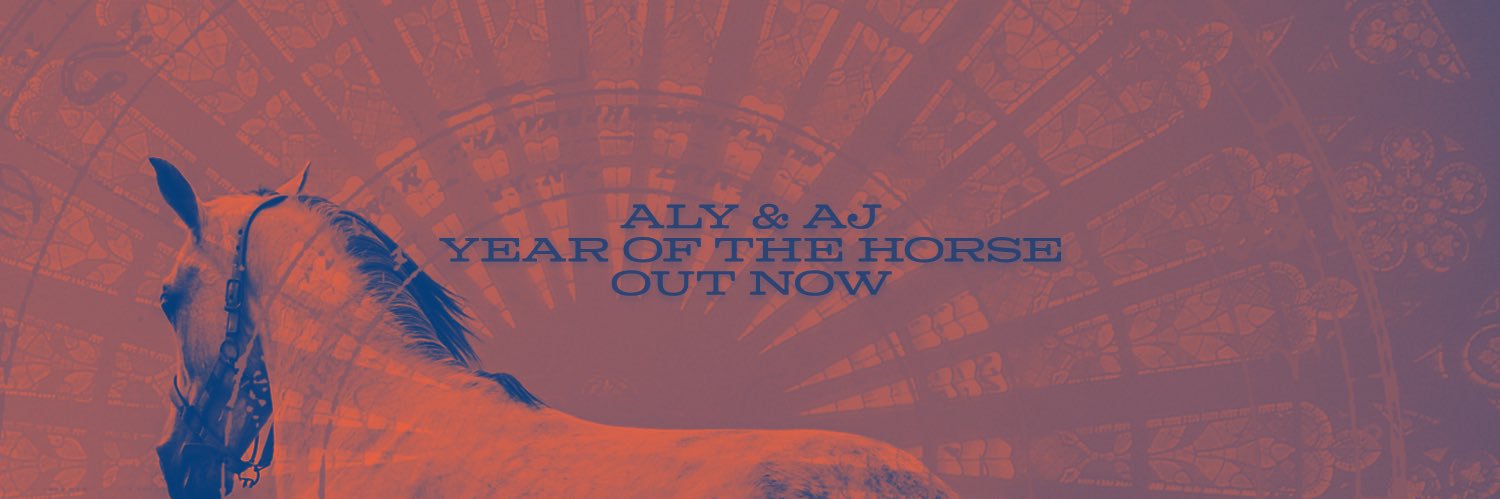Aly & AJ's banner