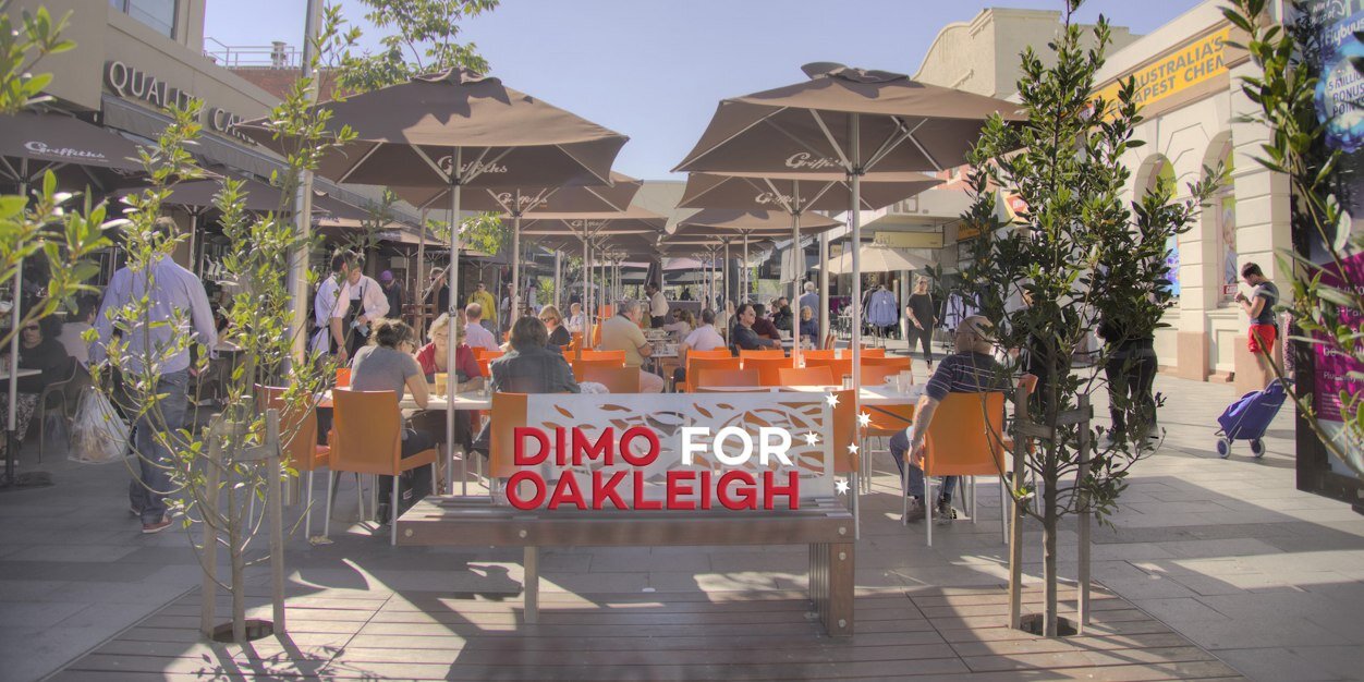Steve Dimopoulos MP's banner