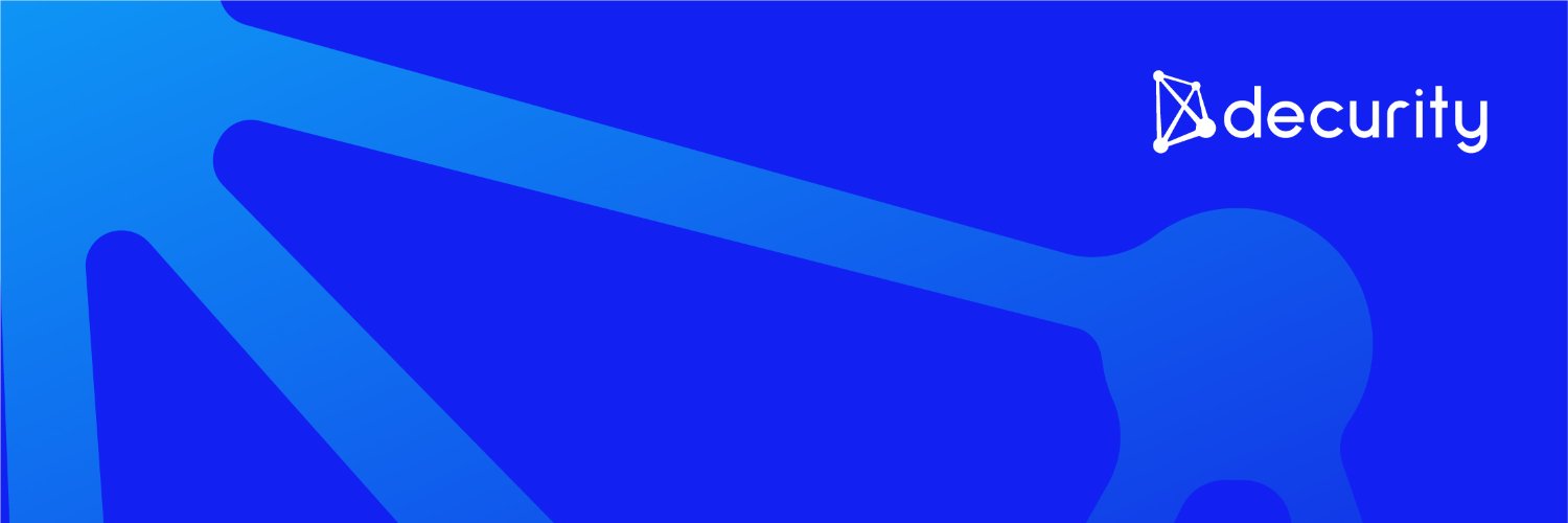 Decurity's banner