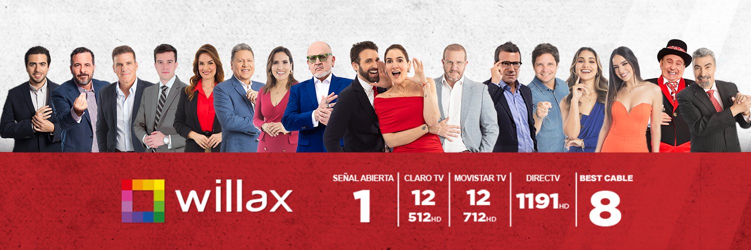 Willax Televisión's banner