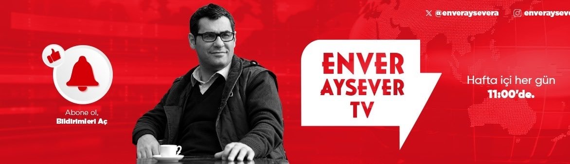 Enver Aysever's banner
