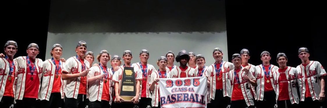 City High Baseball's banner