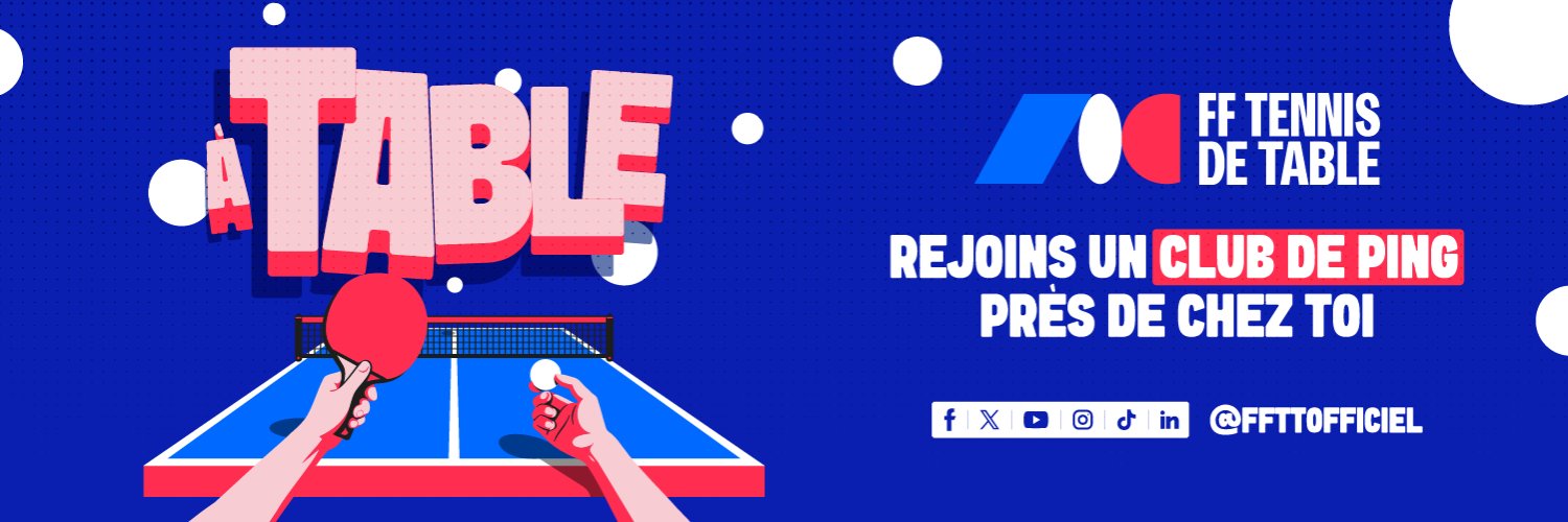 France Tennis de Table's banner