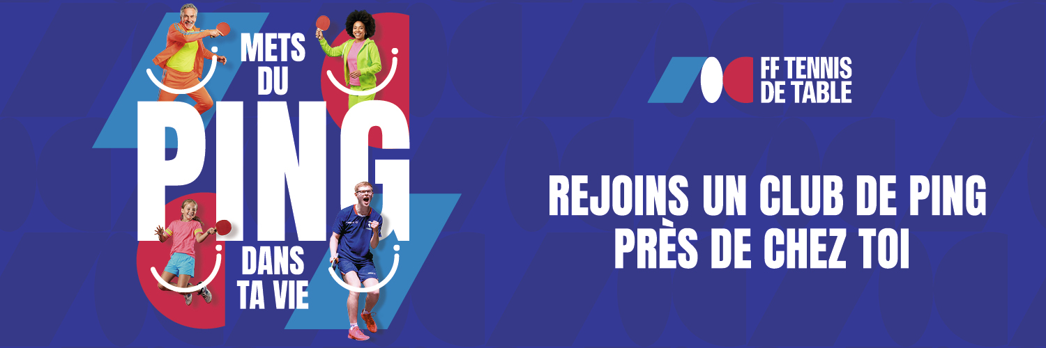 France Tennis de Table's banner
