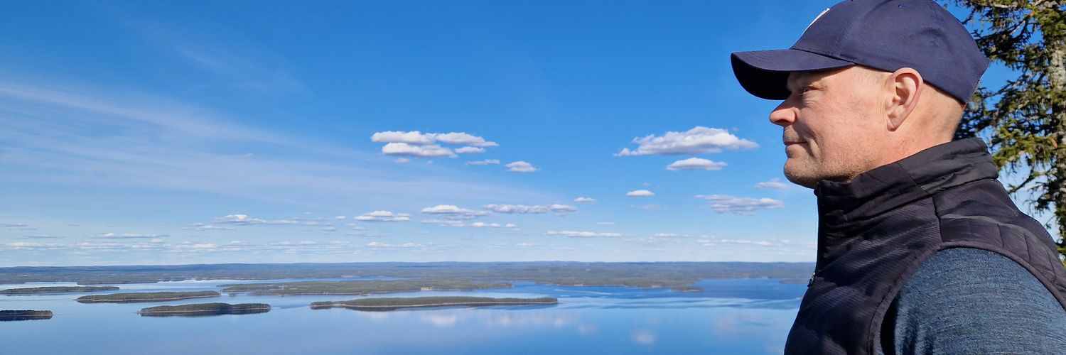 Jouko Kinnunen's banner