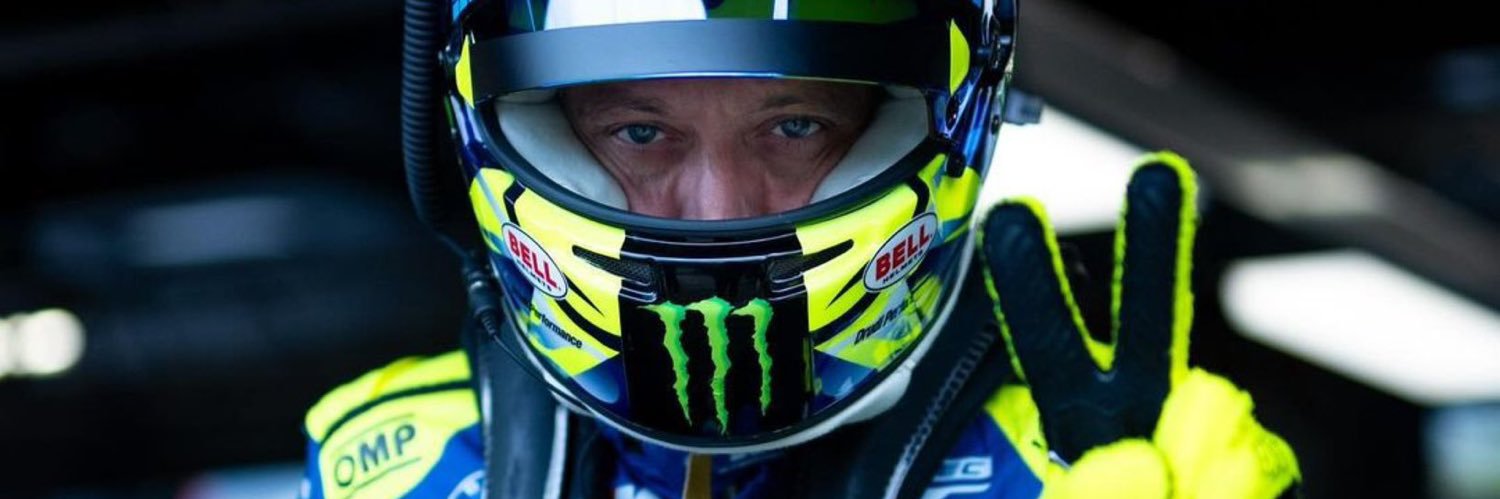 Valentino Rossi's banner