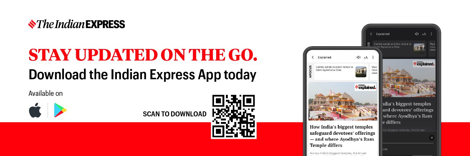 The Indian Express's banner