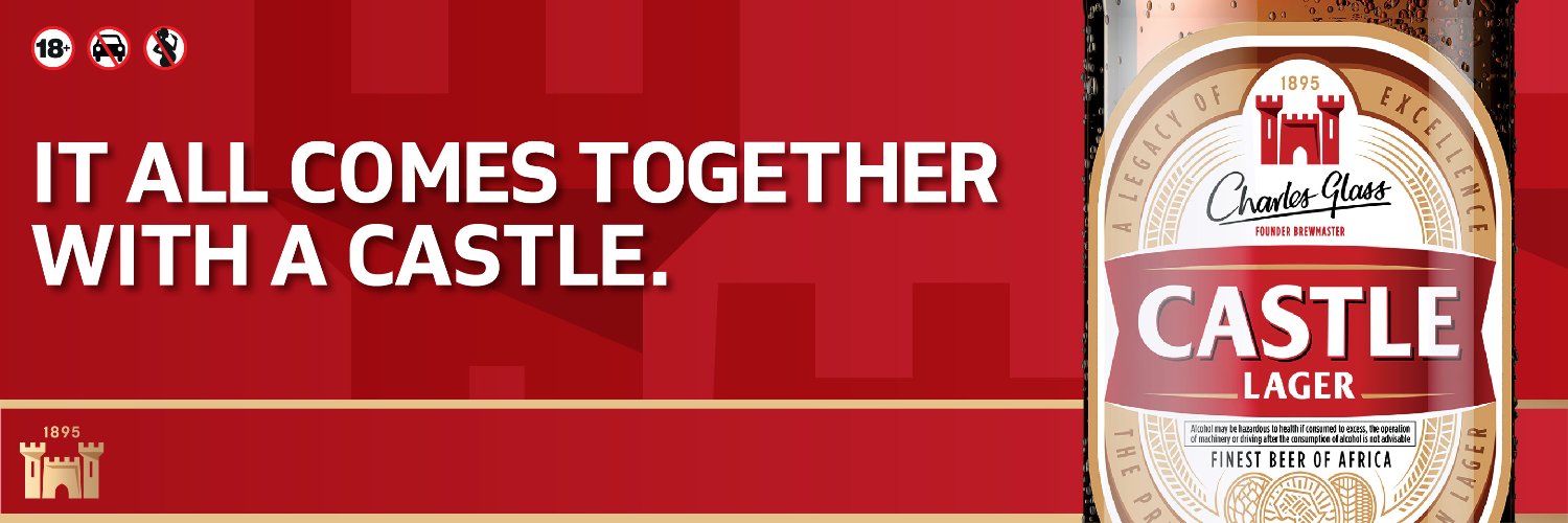 Castle Lager Zimbabwe's banner