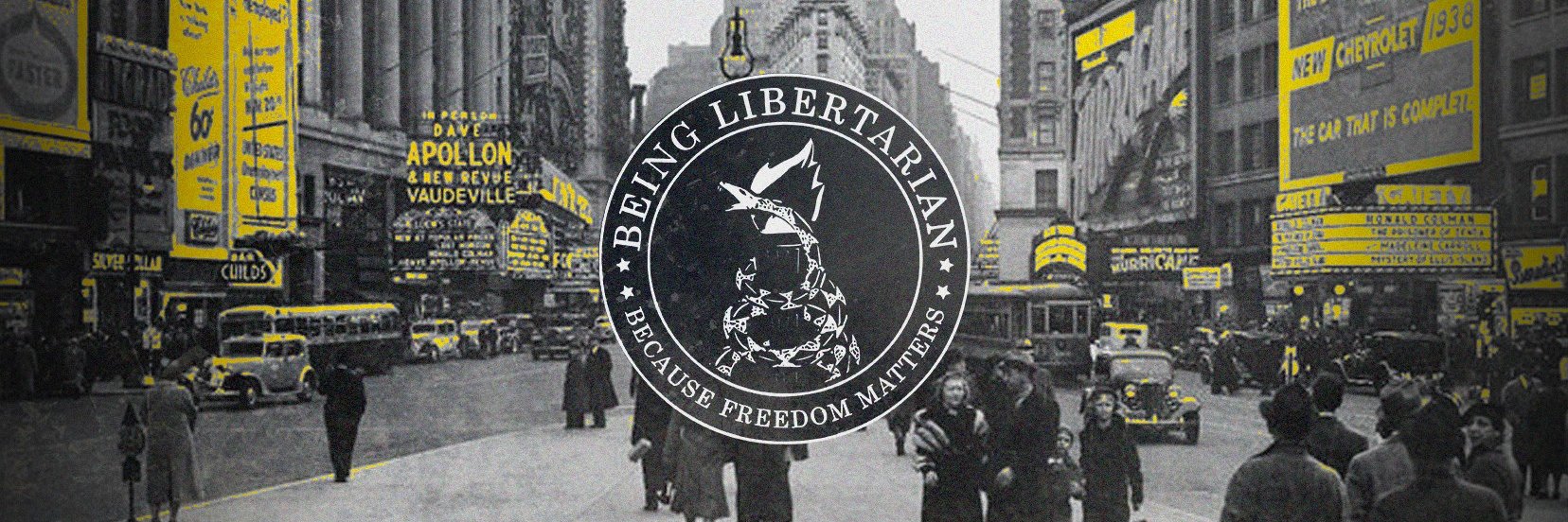 Being Libertarian's banner