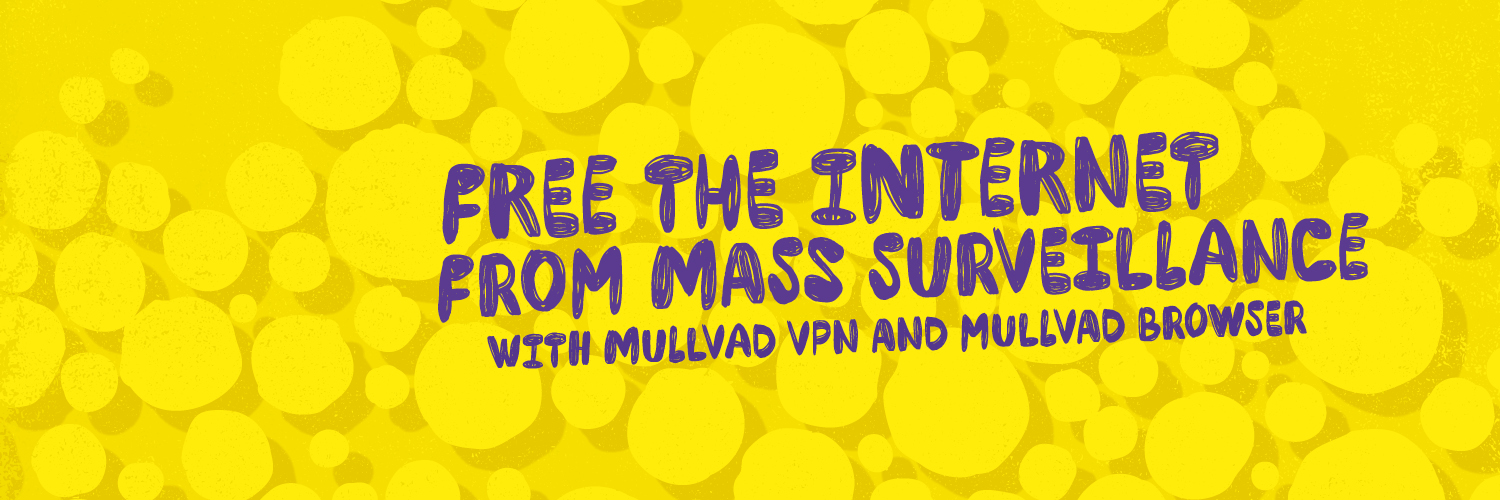 Mullvad.net's banner