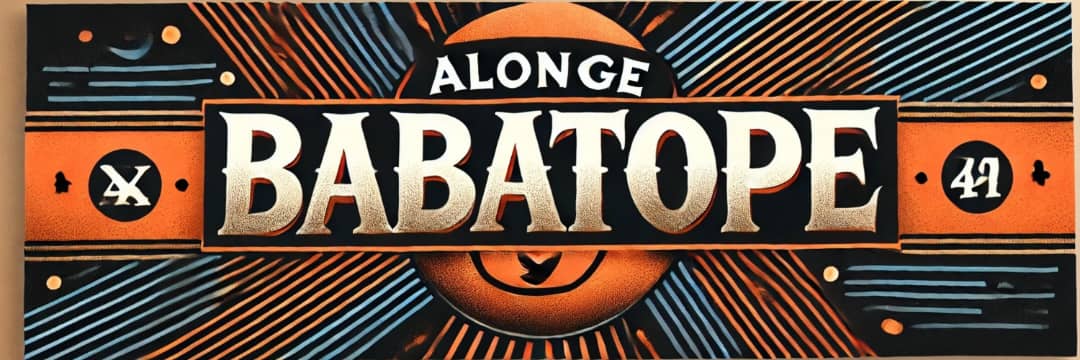 Alonge Babatope's banner