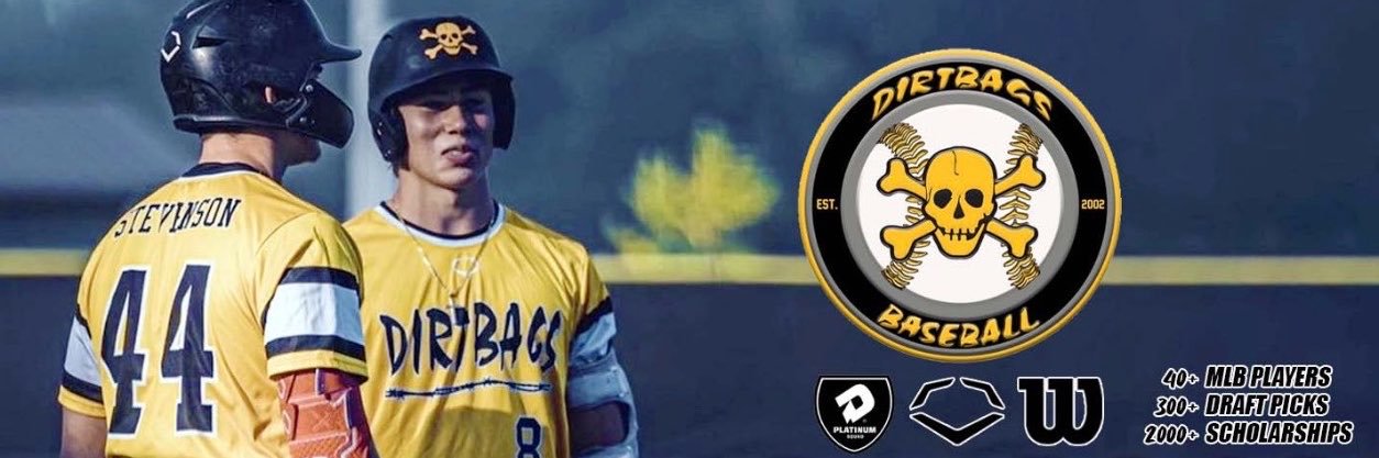 Dirtbags Baseball's banner