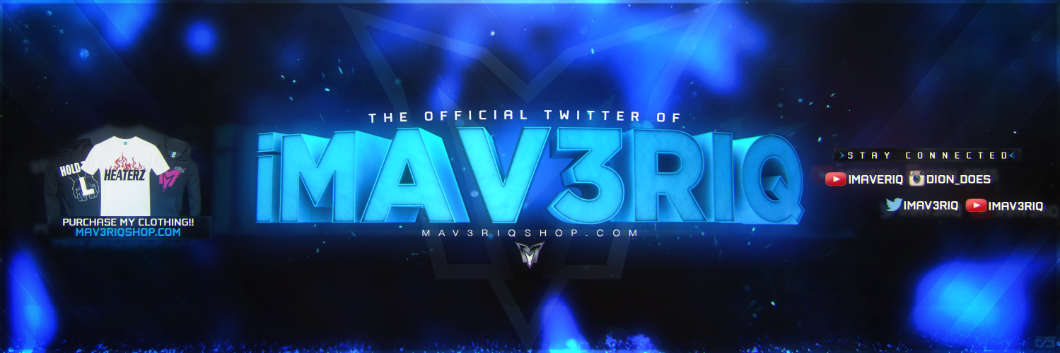 Dion aka iMAV3RIQ's banner