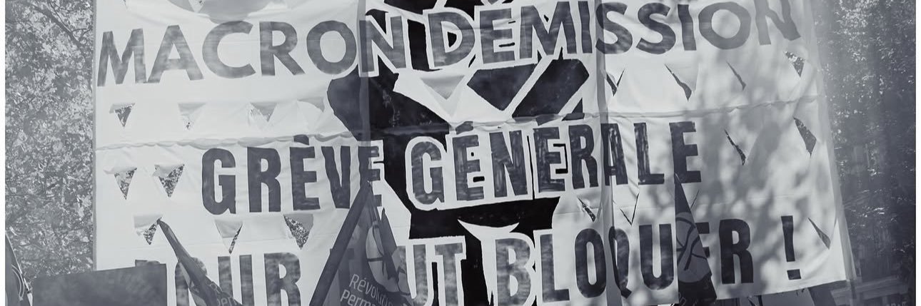 Anasse Kazib's banner