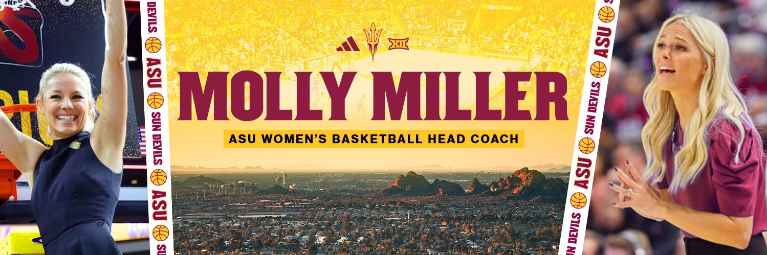 Coach Molly Miller's banner