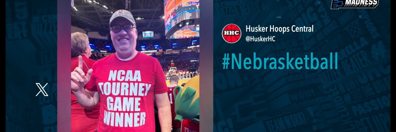Husker Hoops Central's banner