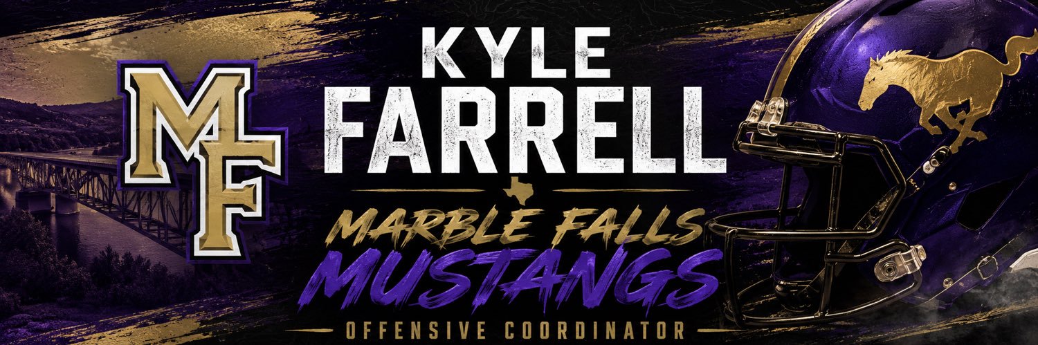 Coach Farrell's banner