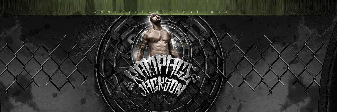 Rampage Jackson's banner