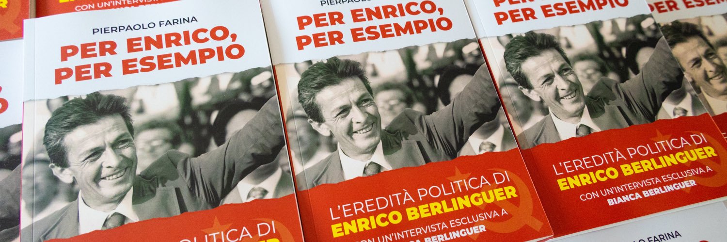 Enrico Berlinguer's banner