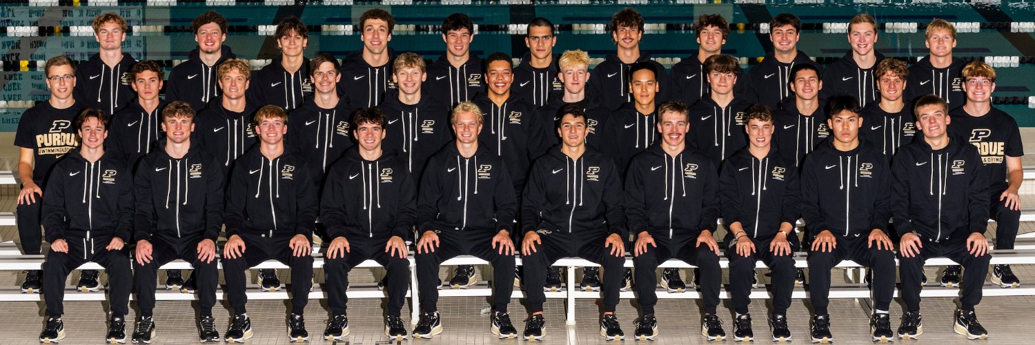 Purdue Men's Swimming & Diving's banner