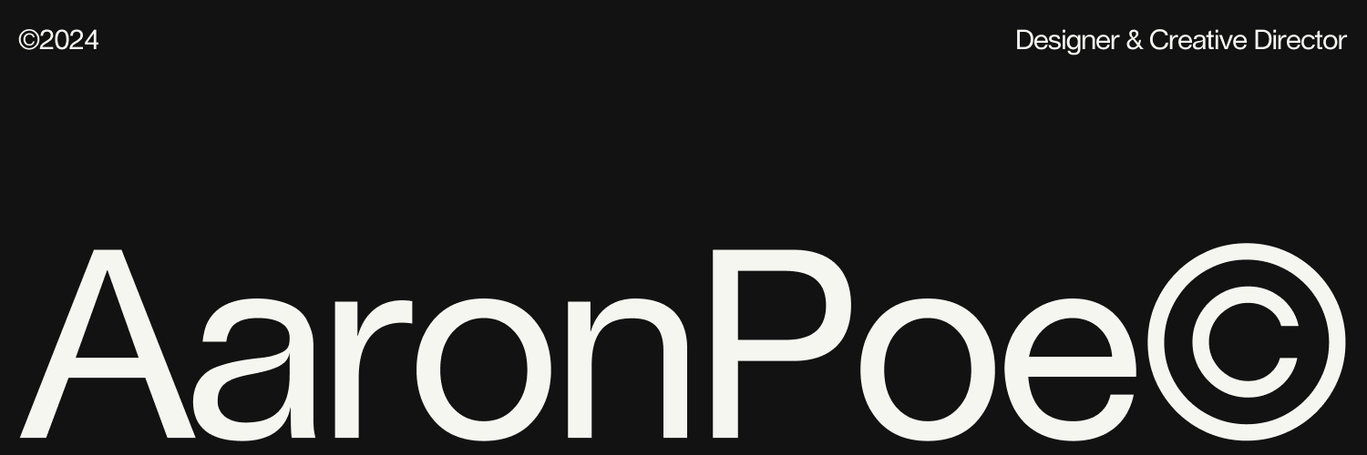 Aaron Poe Official's banner