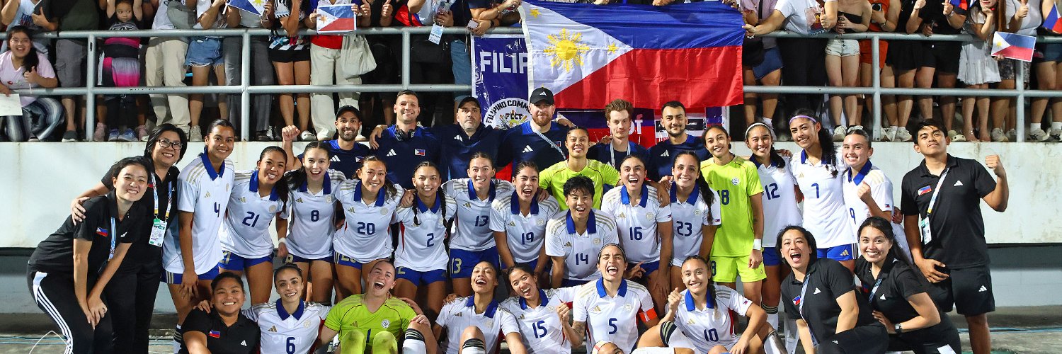 Philippine Women's National Football Team's banner