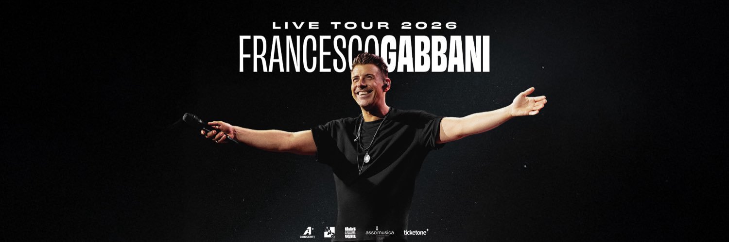 Francesco Gabbani's banner