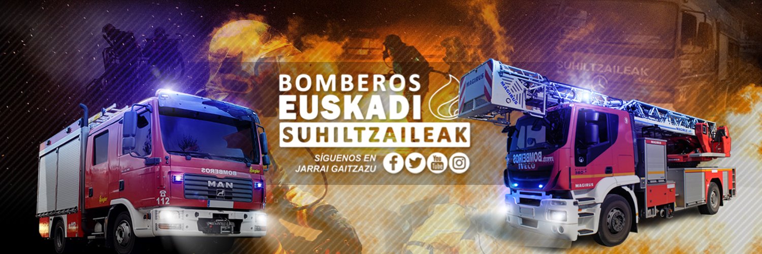 Bomberos Euskadi's banner