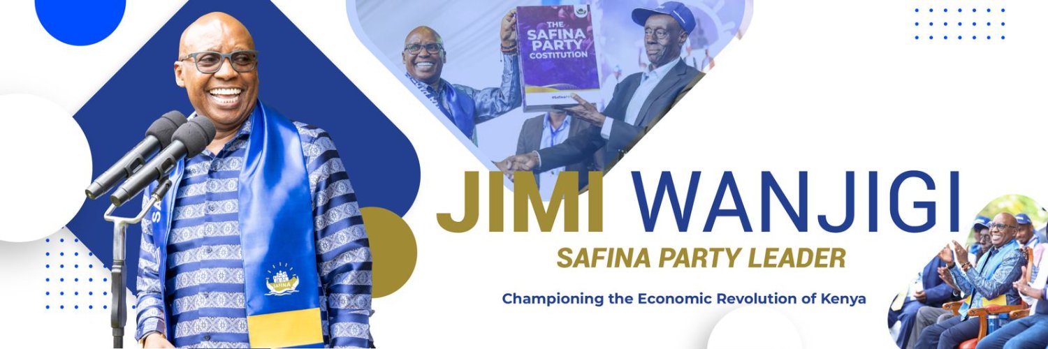 Jimi Wanjigi's banner