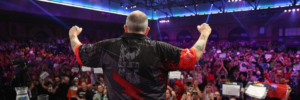 Phil Taylor's banner