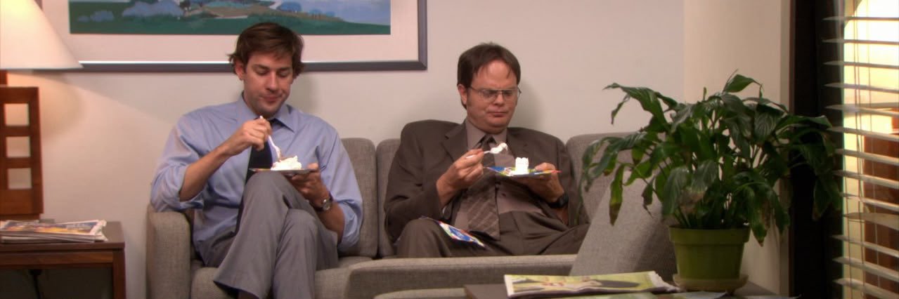Jim Halpert Argento's banner