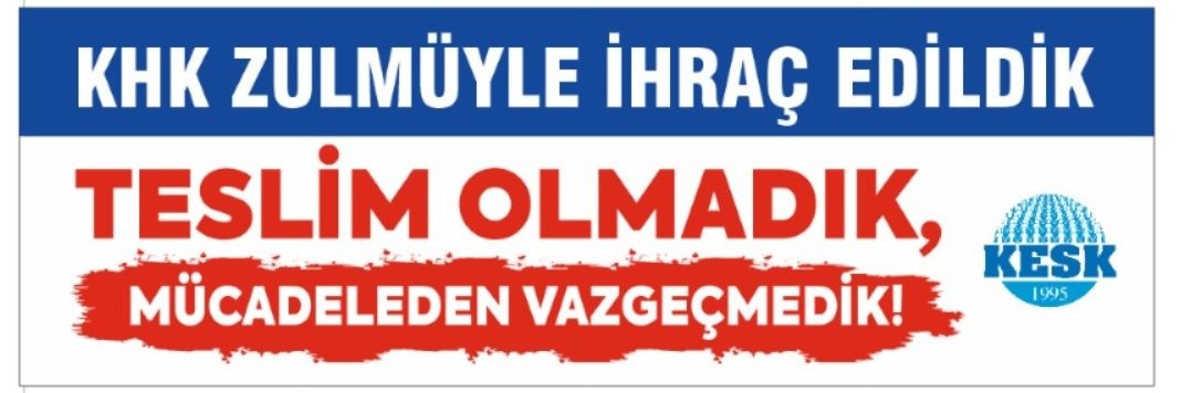 Münir Korkmaz's banner