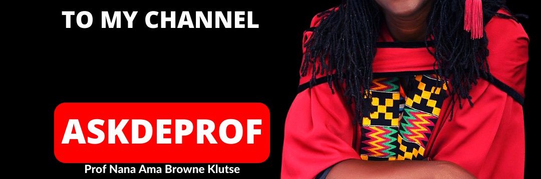 Prof Nana Ama Browne Klutse's banner