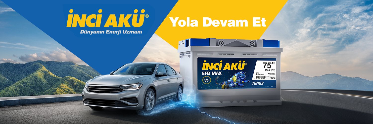 İnci Akü's banner