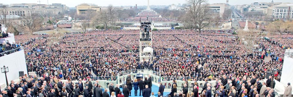 Eric Trump's banner