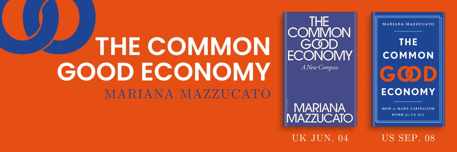 Mariana Mazzucato's banner