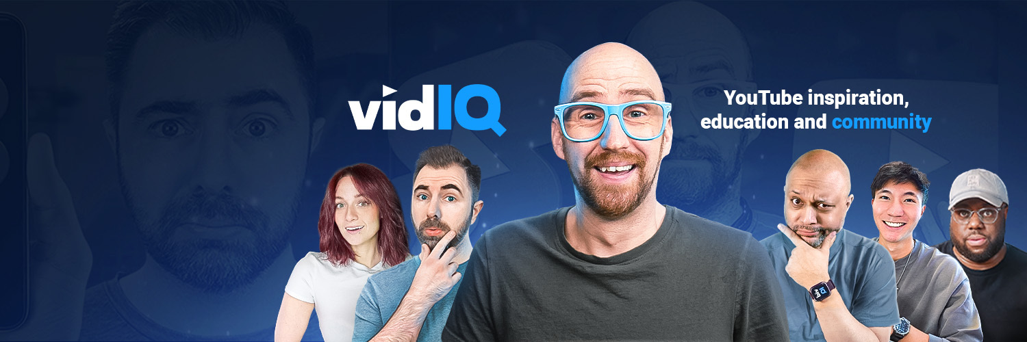 vidIQ's banner