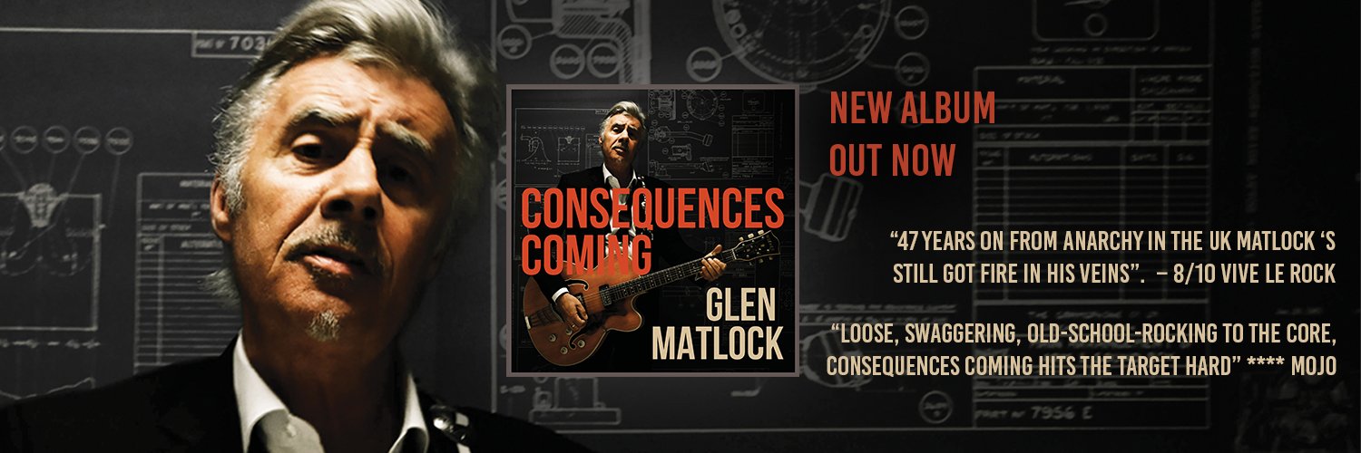 Glen Matlock's banner