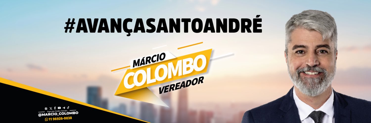 Marcio Colombo's banner